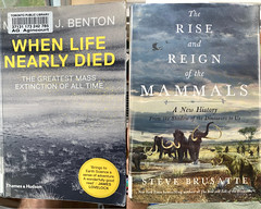 Last book, next book.