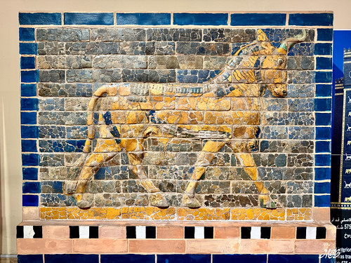 Tiles from Ishtar Gate, Babylon, Iraqi National Museum