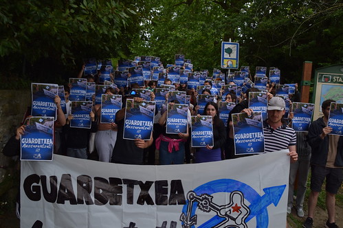 Guardetxearen okupazioa. (Argazkia: Xalba Ramirez)