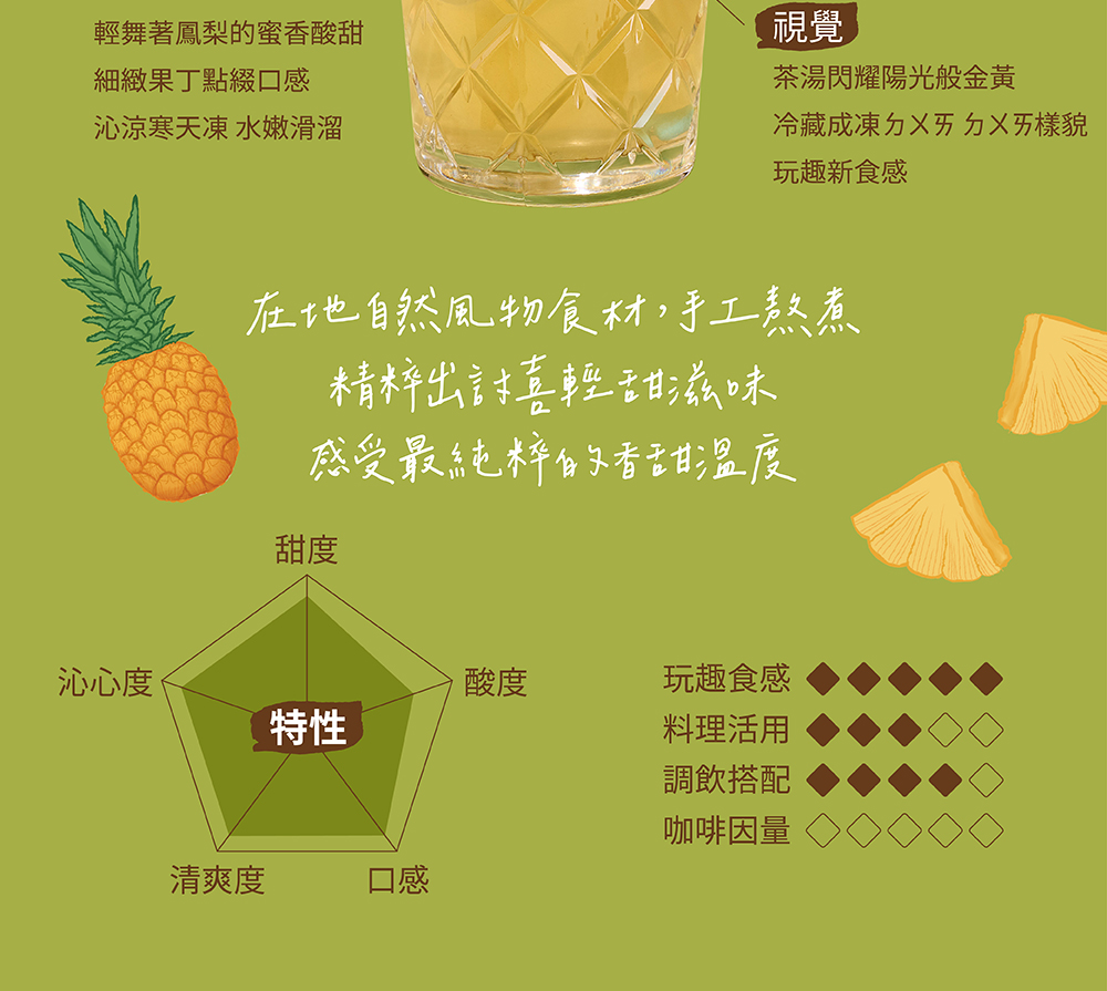 氷砂糖パイナップル寒天 | 17g×15袋 |結婚式の引き出物、花嫁介添人への贈り物、冷凍ティーブリック - ティーバッグ・茶葉 - その他の素材 イエロー