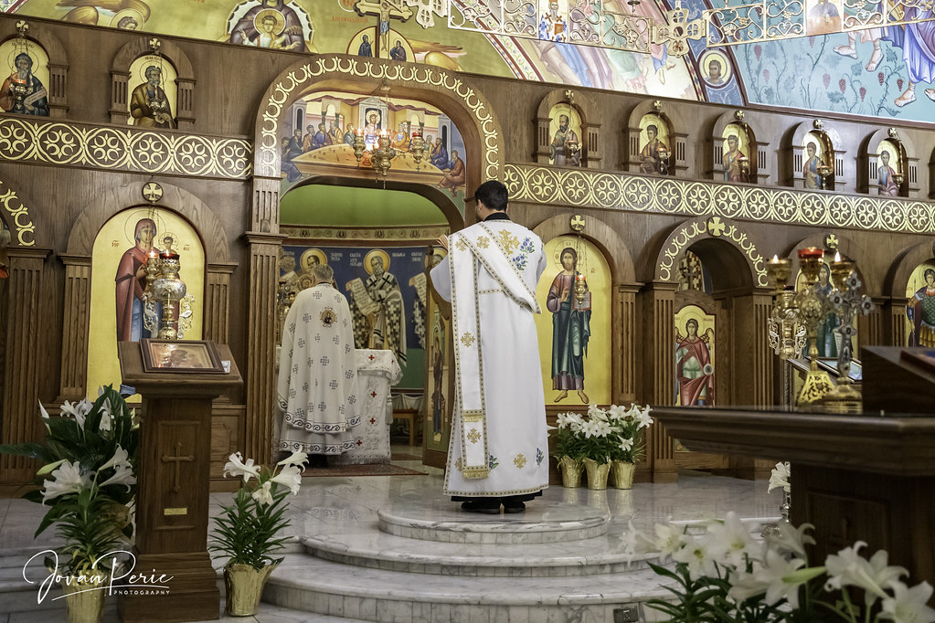 Sunday Divine Liturgy at St. Sava Serbian Orthodox Church
