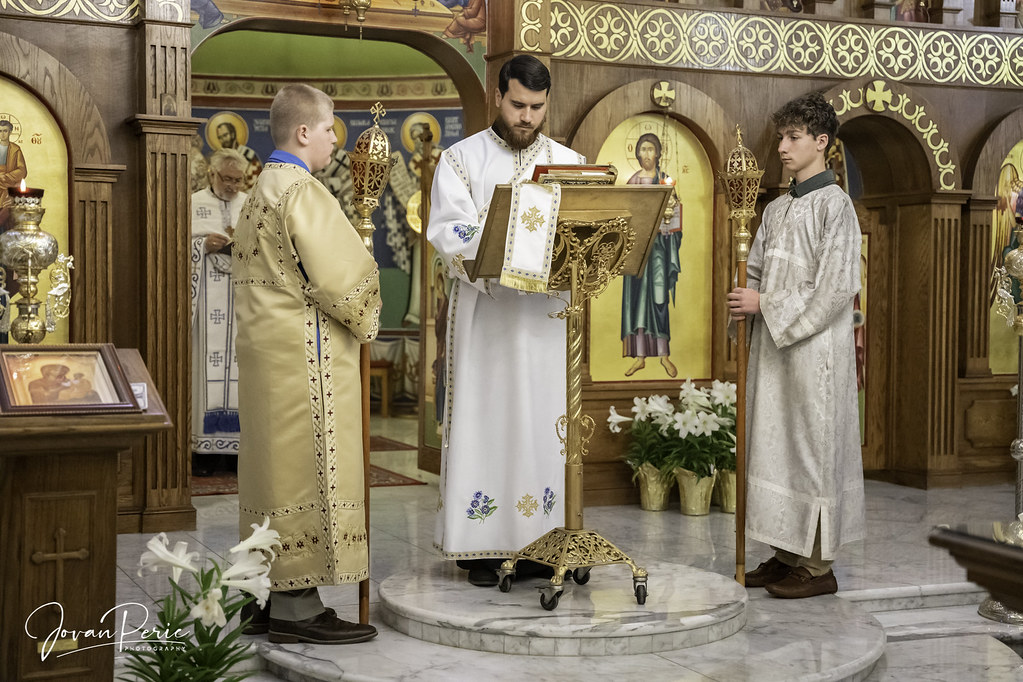 Sunday Divine Liturgy at St. Sava Serbian Orthodox Church