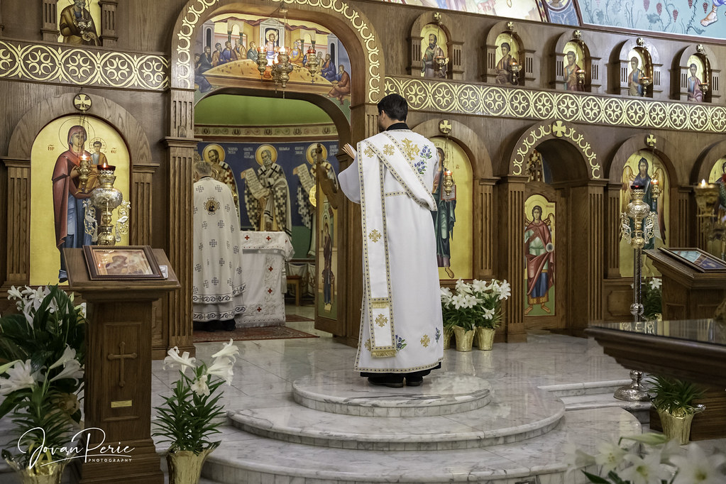 Sunday Divine Liturgy  at St. Sava Serbian Orthodox Church