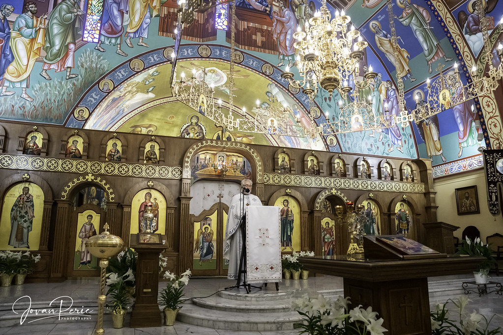 Sunday Divine Liturgy at St. Sava Serbian Orthodox Church