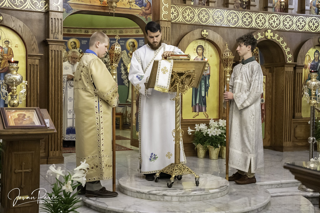 Sunday Divine Liturgy at St. Sava Serbian Orthodox Church