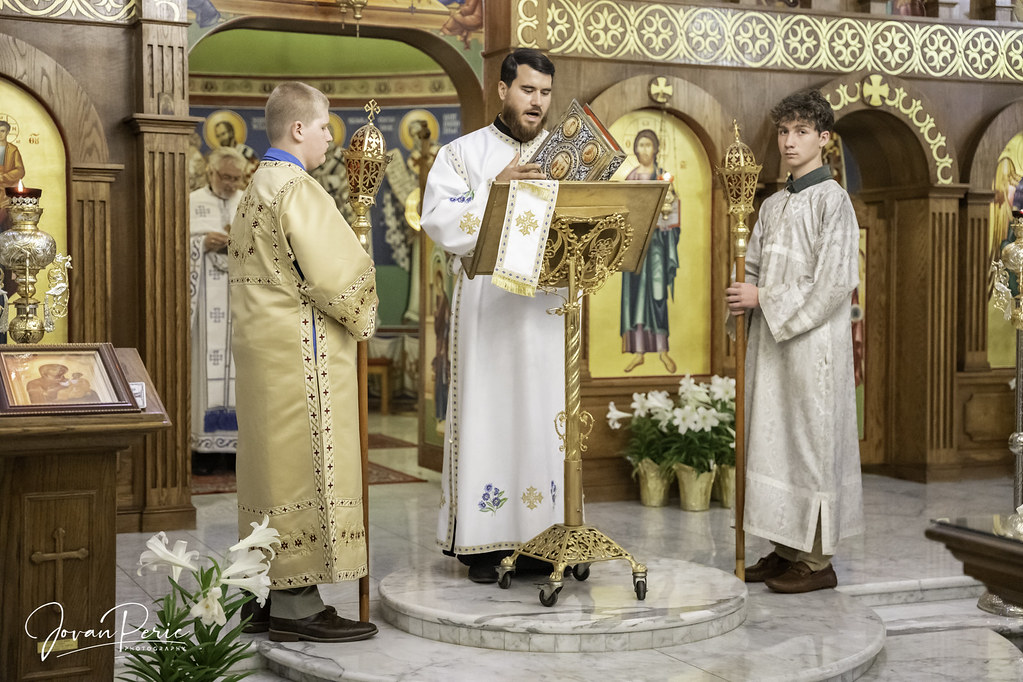 Sunday Divine Liturgy at St. Sava Serbian Orthodox Church