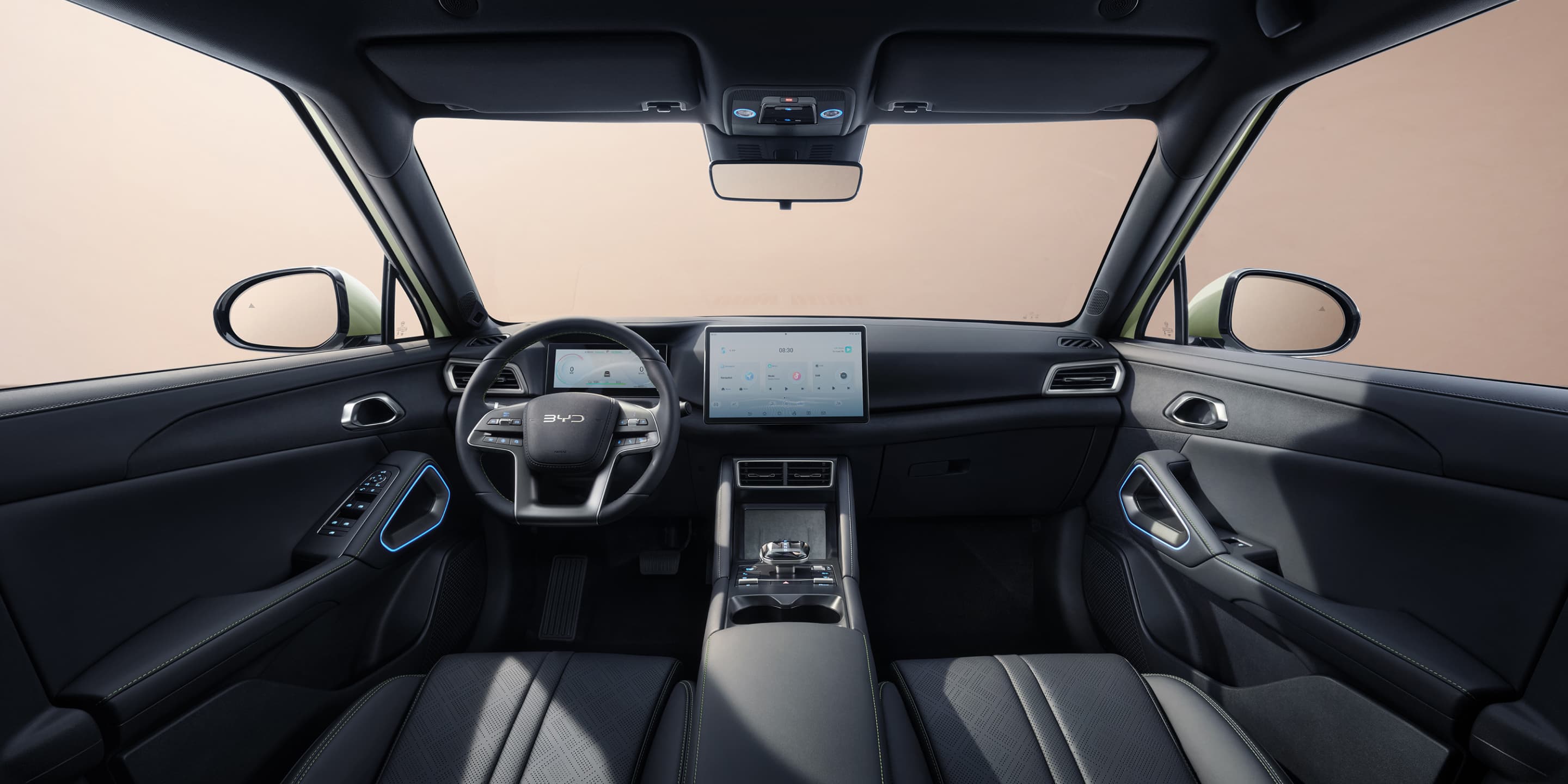 Interior do BYD Atto 2