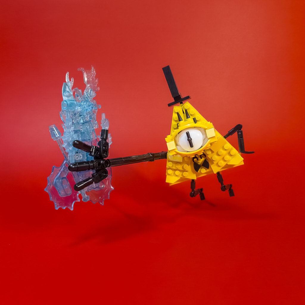Lego Bill Cipher | moptoptrev | Flickr