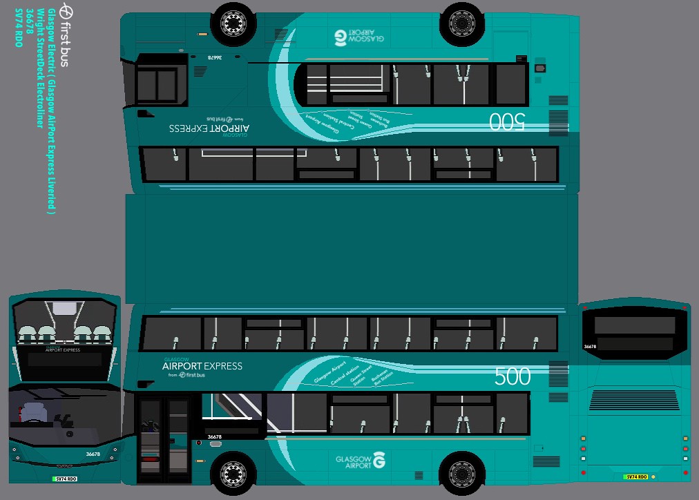 First bus Glasgow electric ⚡️ Wright StreetDeck Electrolin… | Flickr