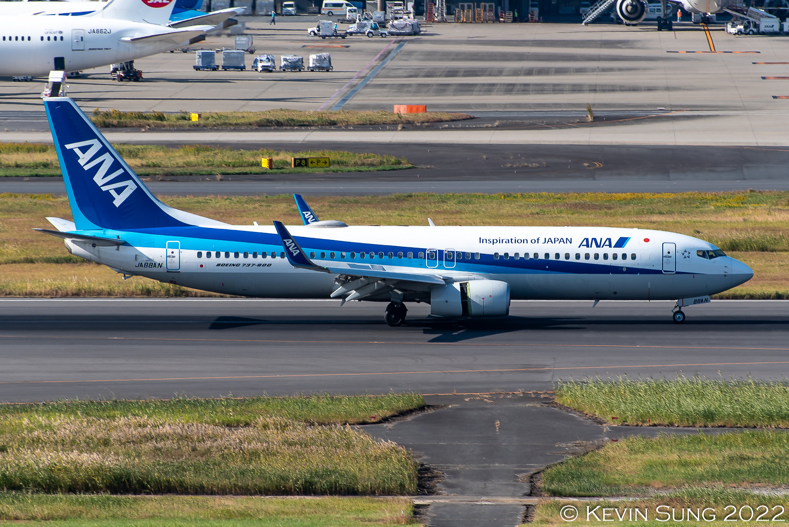 Boeing 737-800(W), All Nippon Airways, N, JA88AN (MSN 64875/7154
