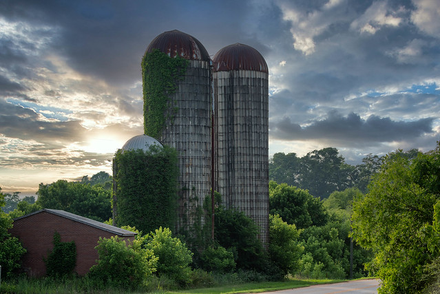 Three Silos - Culloden Georgia
