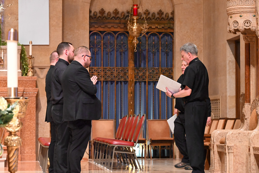 Diaconate Ordination Rehearsal - Mark Beukema, Drew Langton, Tyler ...