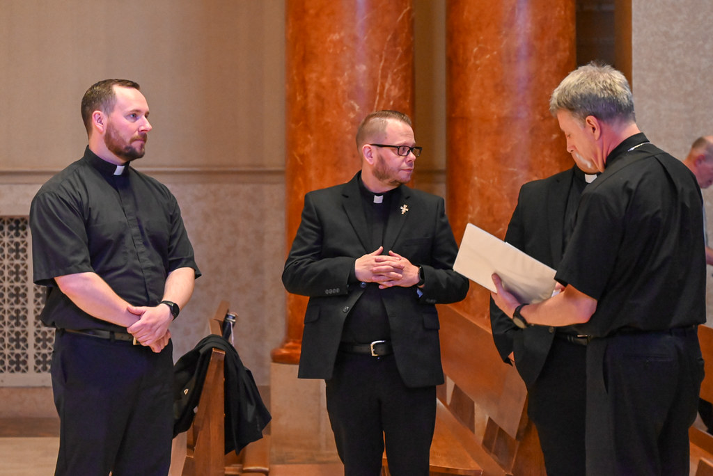Diaconate Ordination Rehearsal - Mark Beukema, Drew Langton, Tyler ...