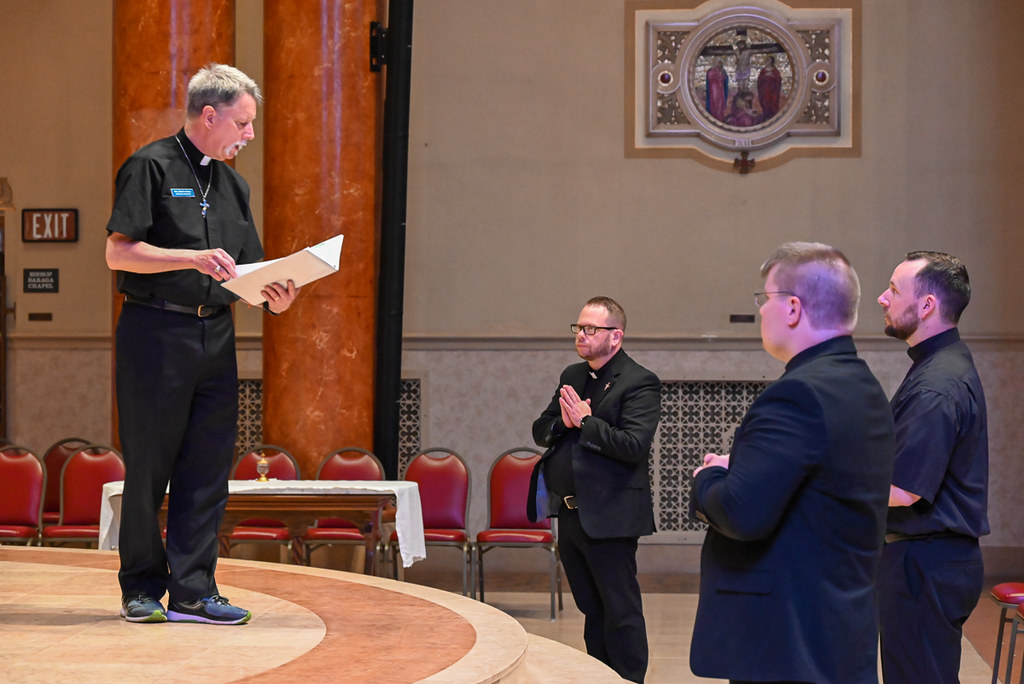 Diaconate Ordination Rehearsal - Mark Beukema, Drew Langton, Tyler ...