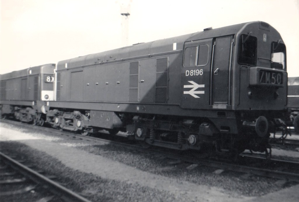 EE Class 20 D8196 at Toton. | An eBay purchase. | Colin Alexander | Flickr