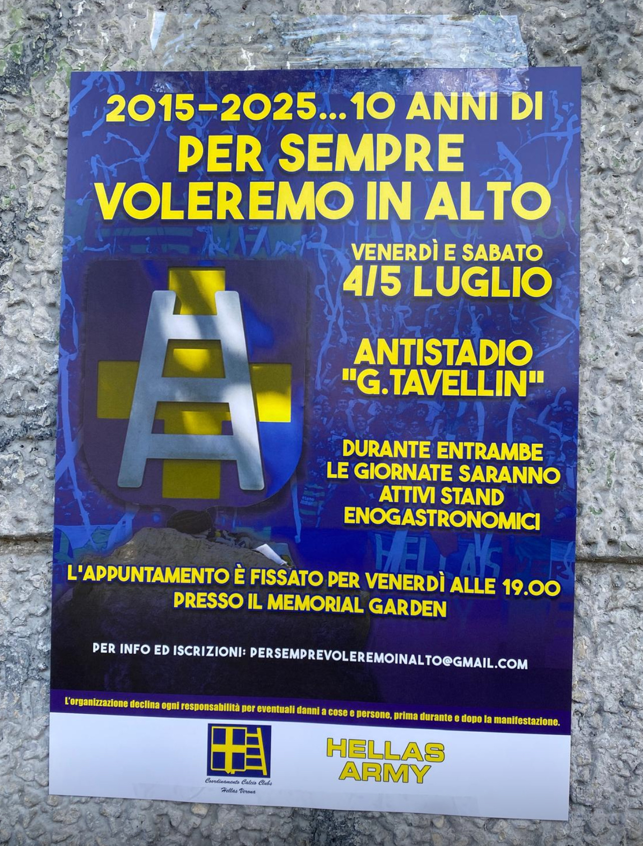 2015-2025… 10 anni di Per Sempre Voleremo in Alto