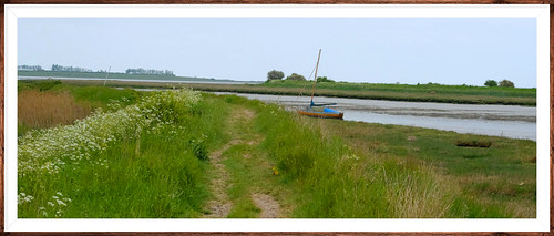 Oare Creek along the North Shore Way Kent by Adam Swaine, Explore a tranquil nature reserve on this North Kent circular walk.
Leave behind the quaint village 