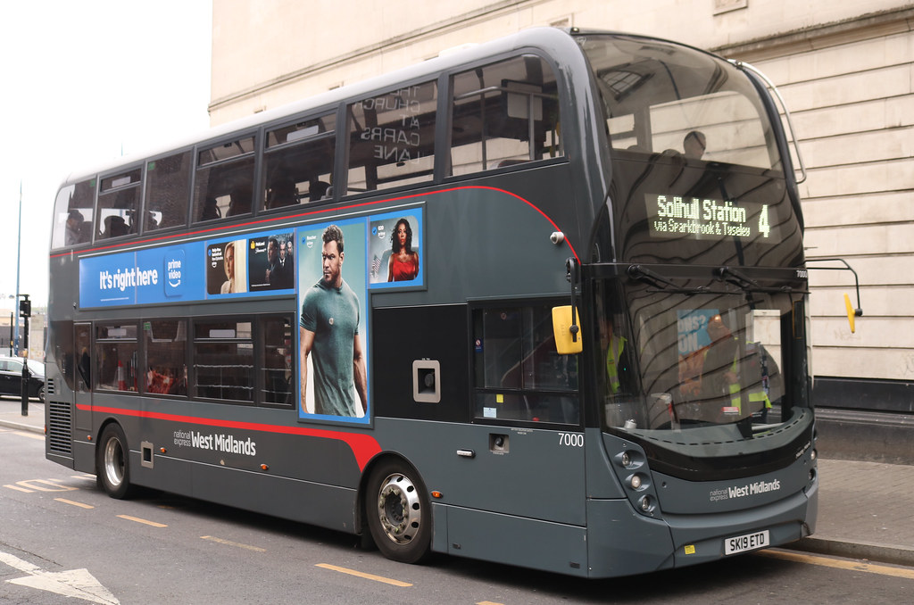 National Express West Midlands: 7000 SK19ETD Alexander Den… | Flickr