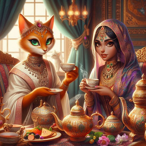High Tea with the Critter Folk and her Friend Kimbe 3 | by GaoFeiWings