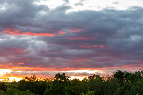 Blacksburg Sunset by Christopher Wallace, Over the intersection of Prices Fork and Stanger St/Toms Creek Road.
PLEASE, NO GRAPHICS BADGES, OR