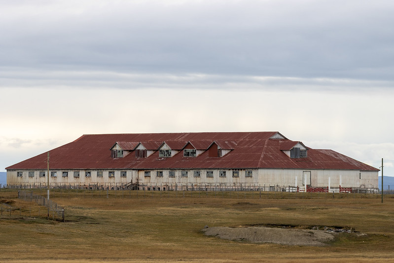 The shearing shed is one of the biggest in the world.
