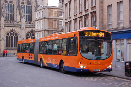 First 10180 WX55HWF | Volvo B7A Wright Eclipse Fusion at Bat… | Flickr