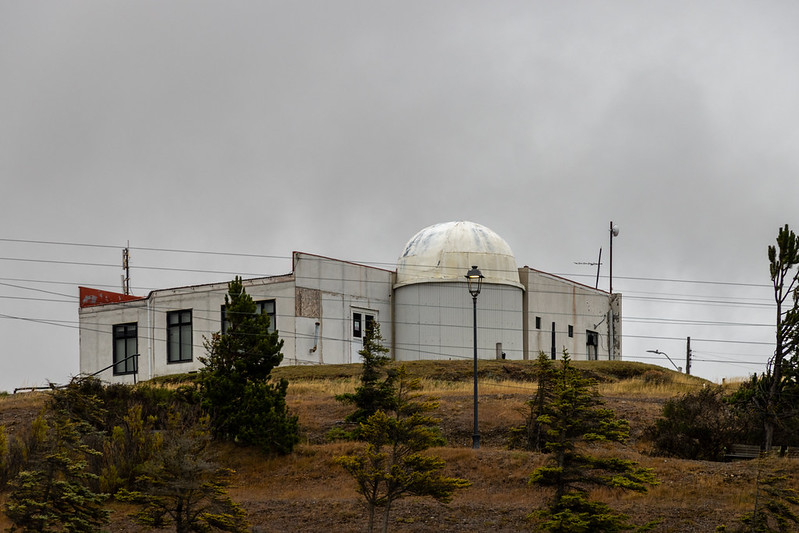 Even has a little observatory.