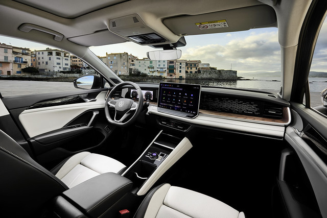 Interior do Volkswagen Tayron