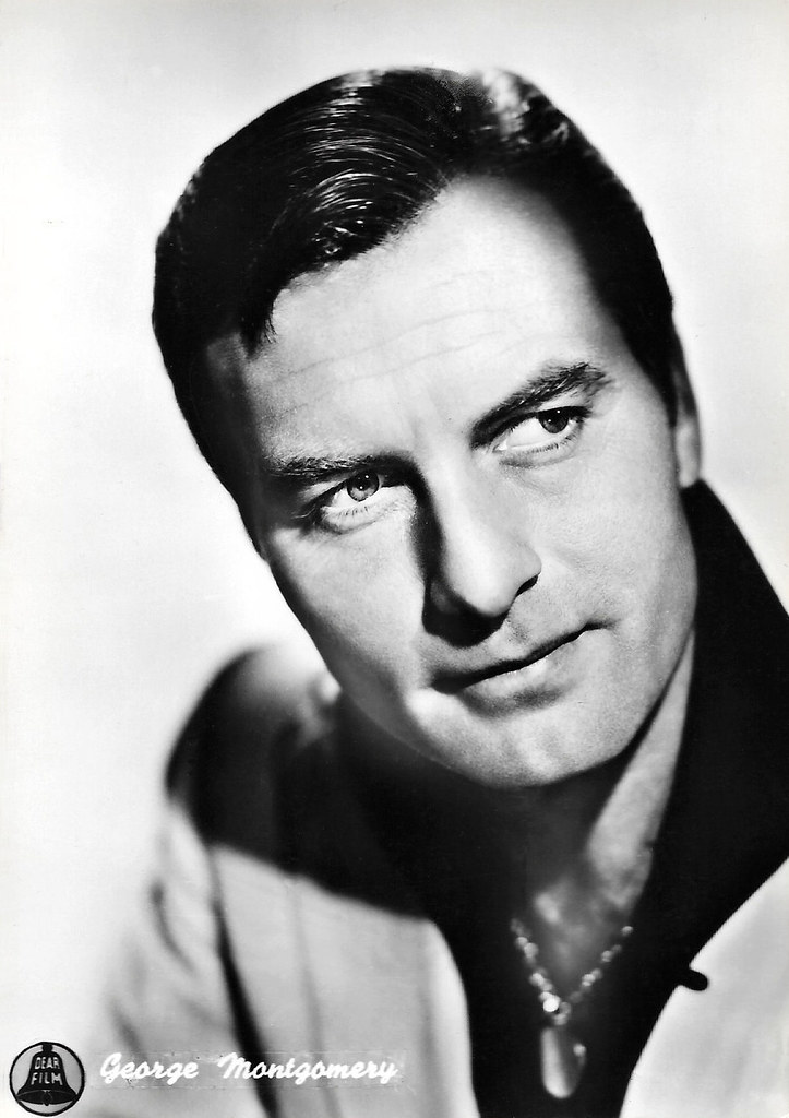 George Montgomery | Italian postcard by Bromofoto, Milano, n… | Flickr