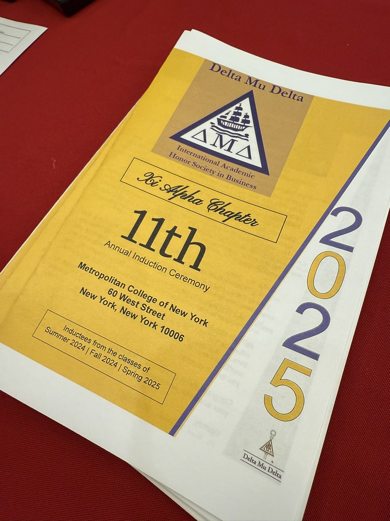 Delta Mu Delta Honor Society Induction 2025 | Flickr