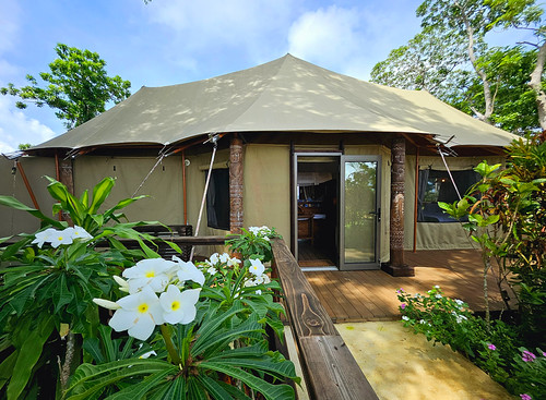 Luxury Tent Entrance