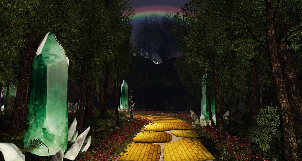 Second Life Path Path To Oz | maps.secondlife.com/secondlife/Hidden%20Paths/1… | Flickr
