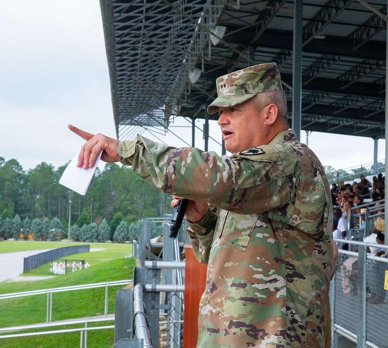 20250613 - Maj. Gen. Jones addresses JROTC Cadets at Fort Jackson | Flickr