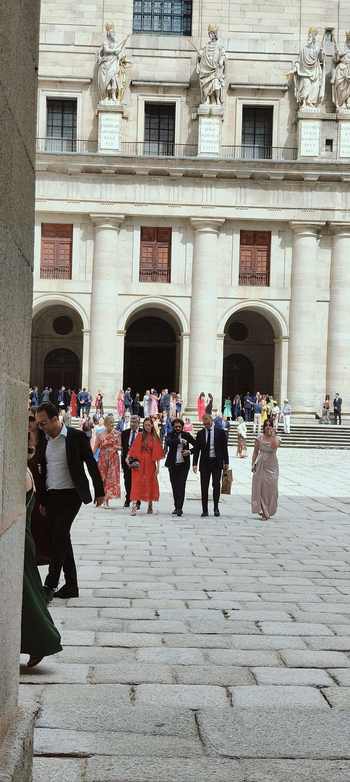 Boda de la presentadora Angie Rigueiro de Antena 3 en El Escorial Madrid