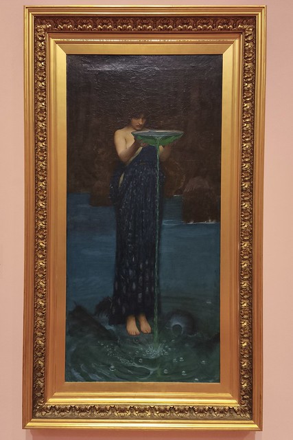 "Circe Invidiosa" (1892) by John William Waterhouse - Art Gallery of South Australia (AGSA) - Adelaide, South Australia, Australia