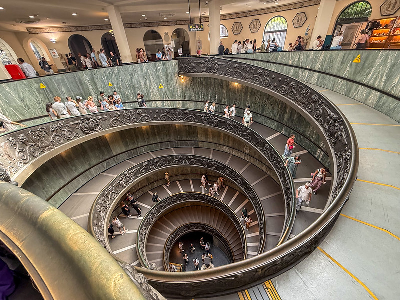 Vatican spiral staircase