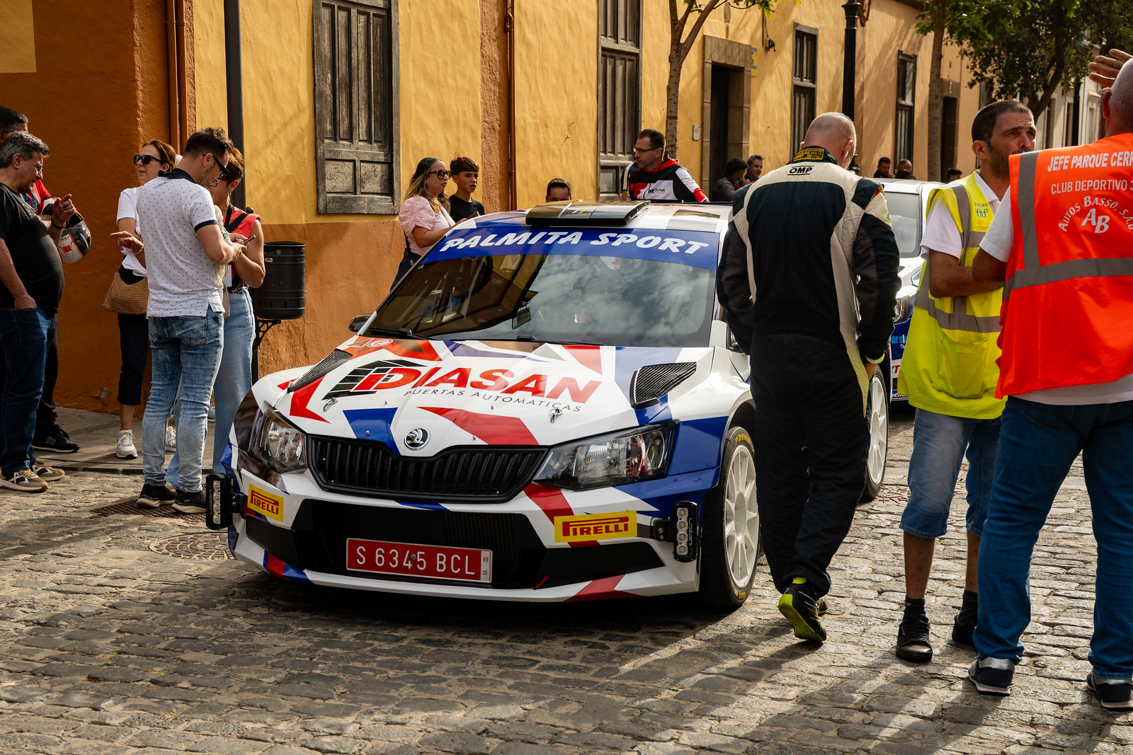 Ceremonia de salida del 11 Rally Comarca Norte de Gran Canaria.