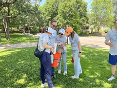 June 15, 2025 Stenciling outing with Ecolab