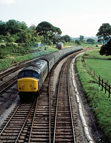 45055 at Aller Junction | Class 45/0 number 45055 passes All… | Flickr