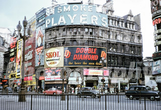 Piccadilly Circus, London 1966