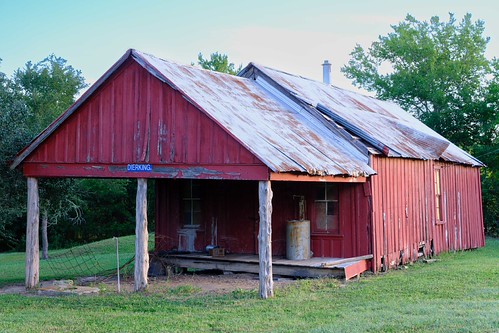 HC July 2025-6 by jimtnielsen, Dierking Sunriseabandoned barn brenham clouds day hillcountry landscape sunrise texas unitedstates