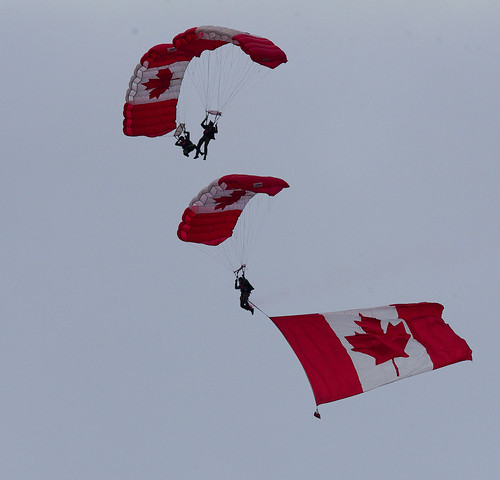 Skyhawks canada flag +3