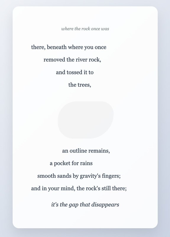 Gap Poem