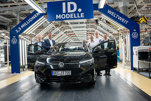 Volkswagen atinge 1,5 milhões de carros elétricos ID. vendidos