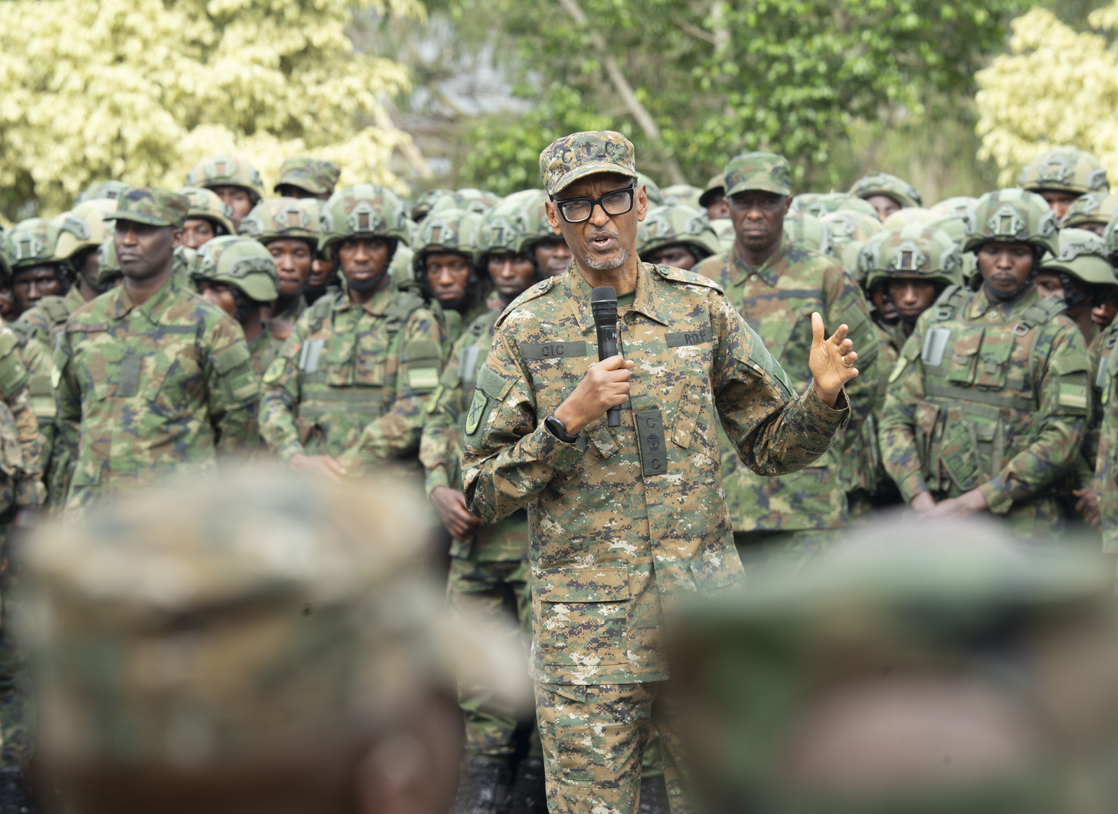 Ceo Rdf H.E. President Paul Kagame and Command - in - Chief of RDF presides ...