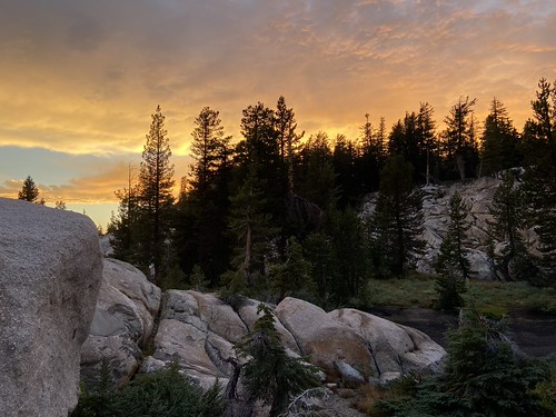 Sunset near camp by btwashburn,