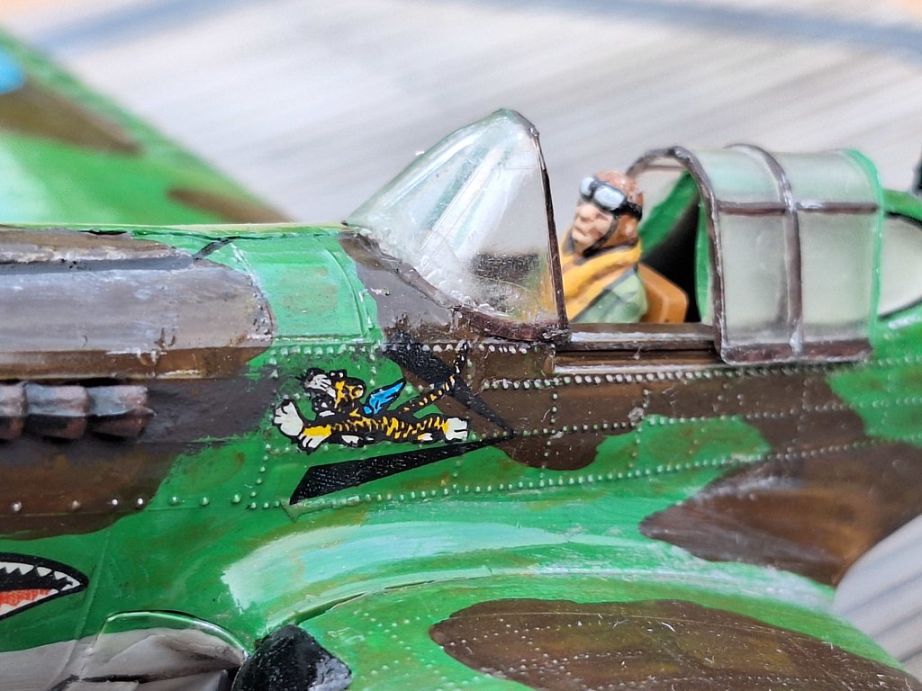 Curtiss P-40E Revell 1/72 -- Flying Tigers - Ready for Inspection ...