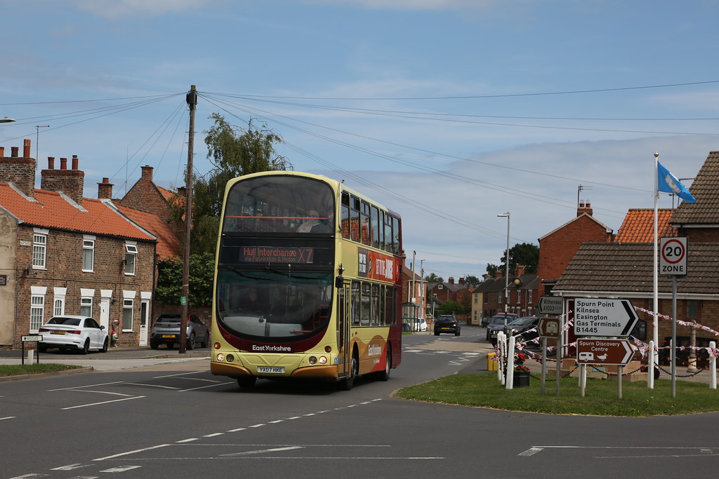 EYMS 718 YX07HKE at Patrington | driffbus | Flickr