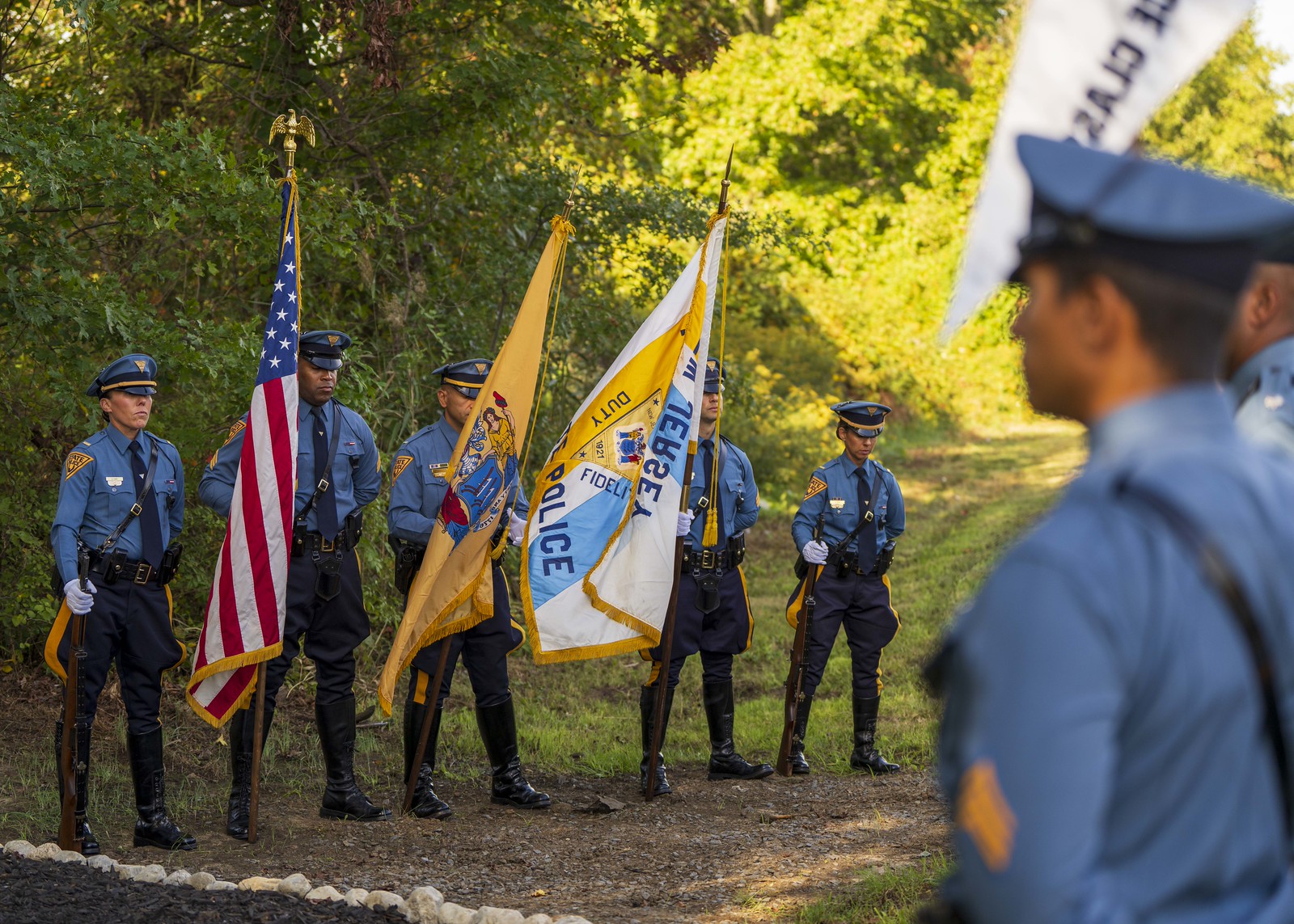 10.03.2025 Upper Freehold, NJ Trooper Anthony Raspa Memorial Ceremony ...