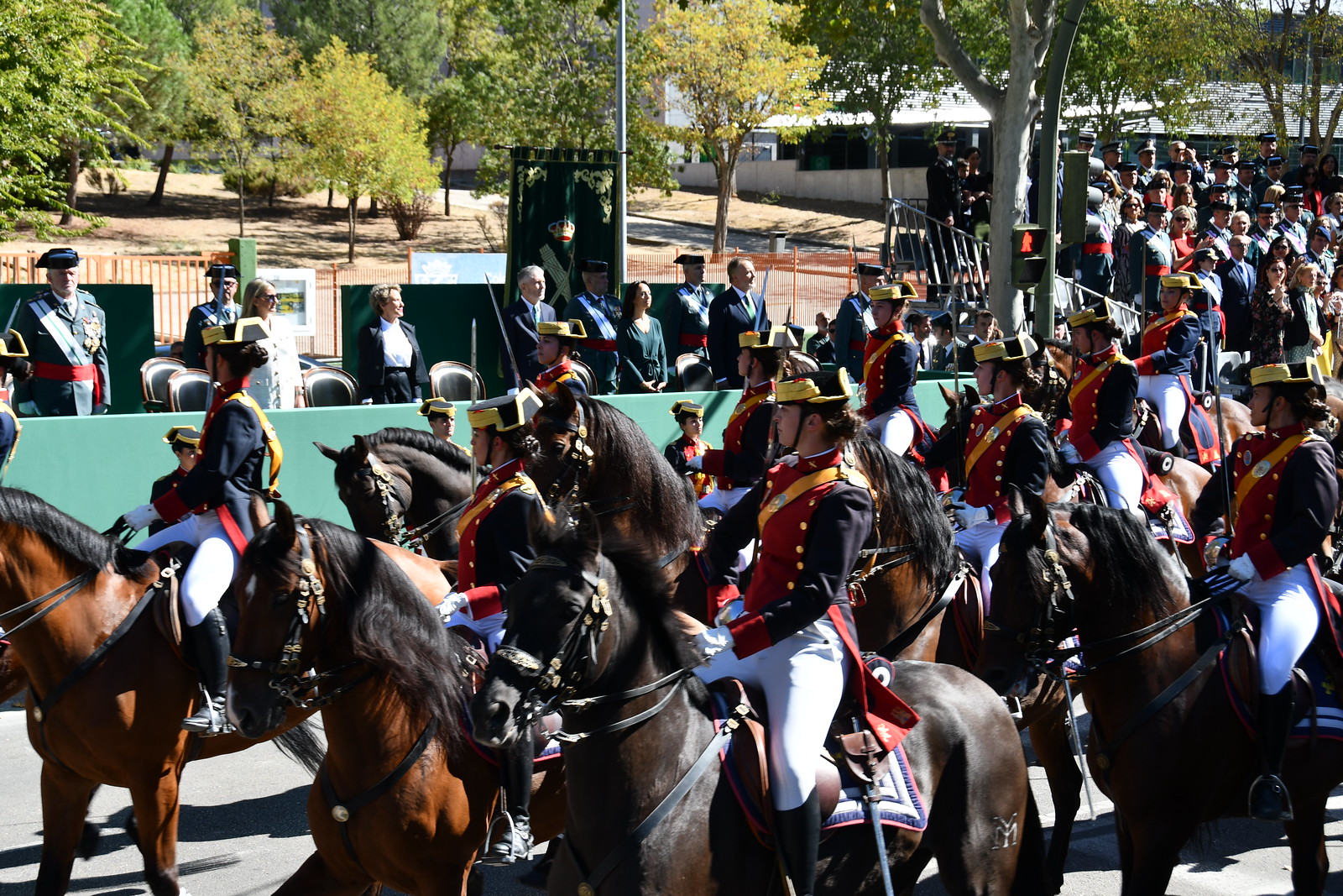Desfile militar de la Guardia Civil